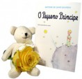 Cesta "Urso com livro e flores"